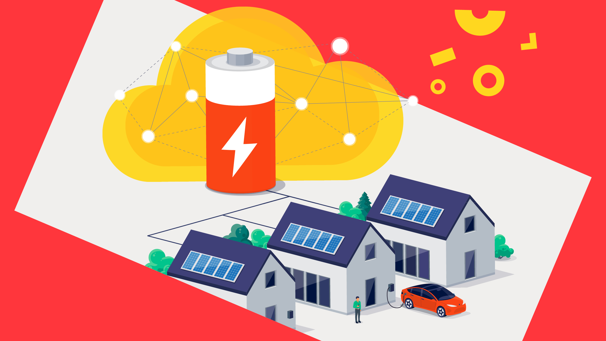 What are community batteries and how do they work?