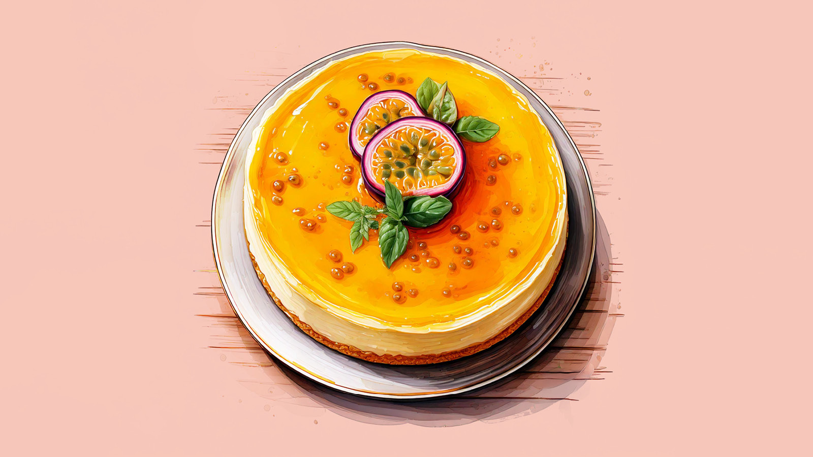 Jingle Bites: White choc passionfruit cheesecake&nbsp;recipe