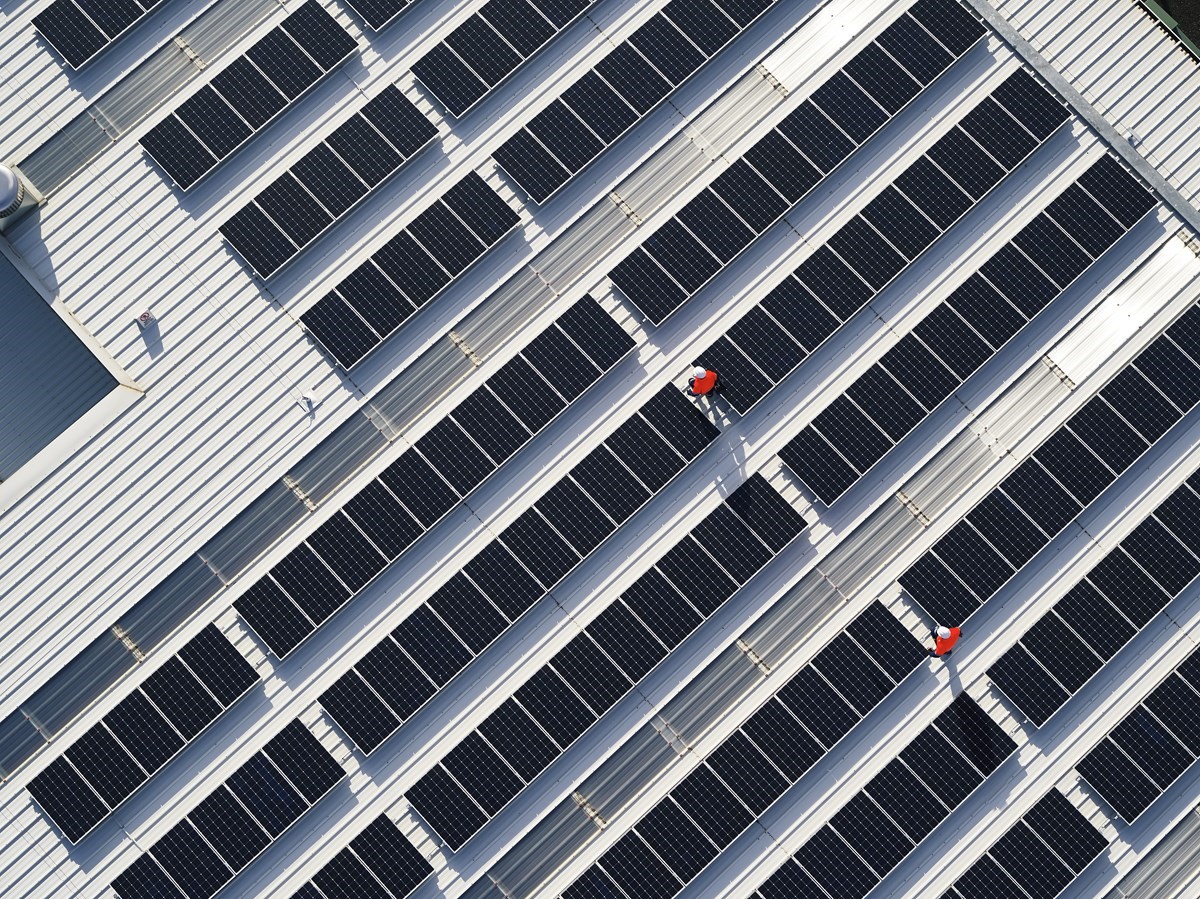 Large scale solar shines bright