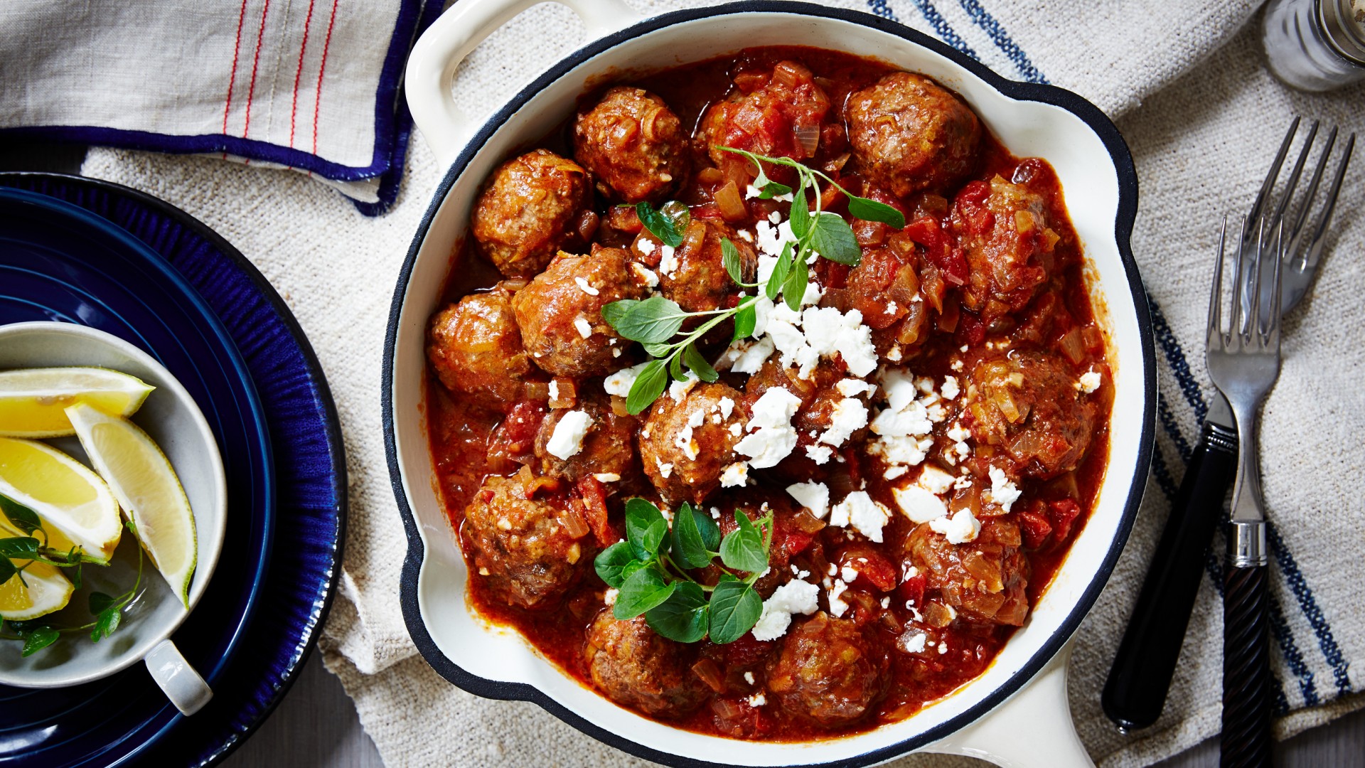Stovetop greek meatballs&nbsp;recipe