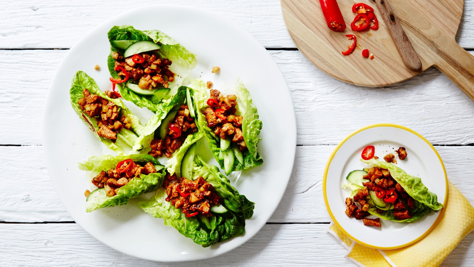 Hoisin chicken cups&nbsp;recipe