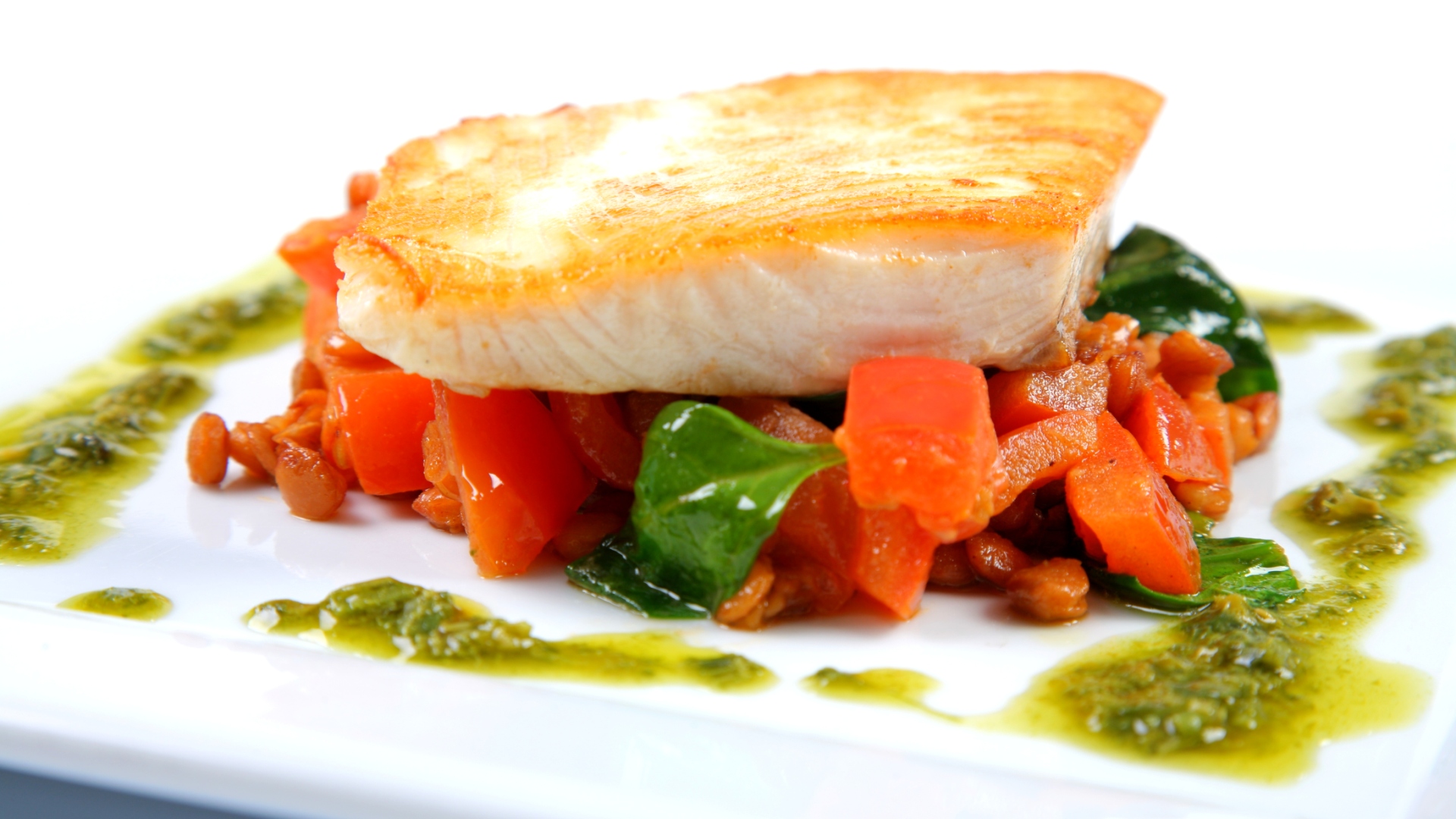 Kingfish Fillets With Warm Salad&nbsp;Recipe