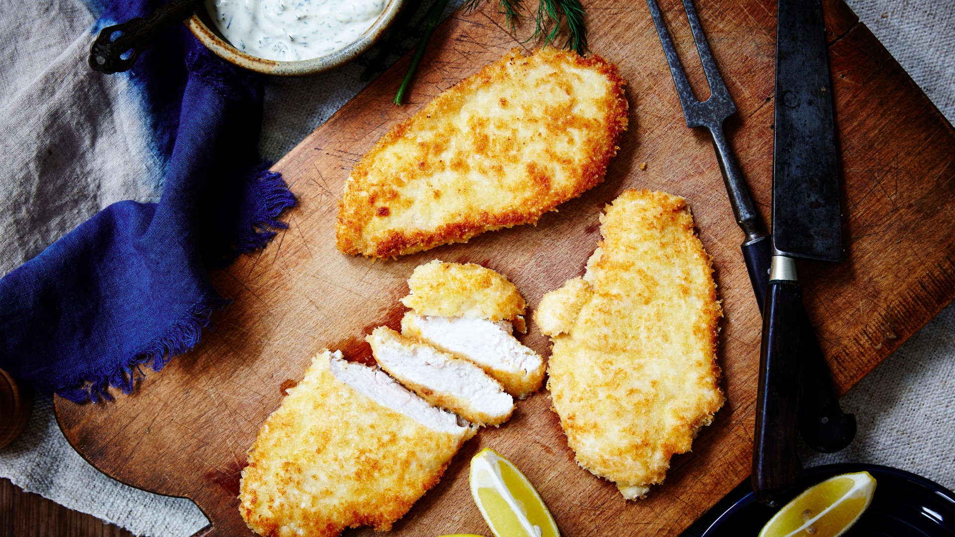 Parmesan crumbed chicken&nbsp;recipe