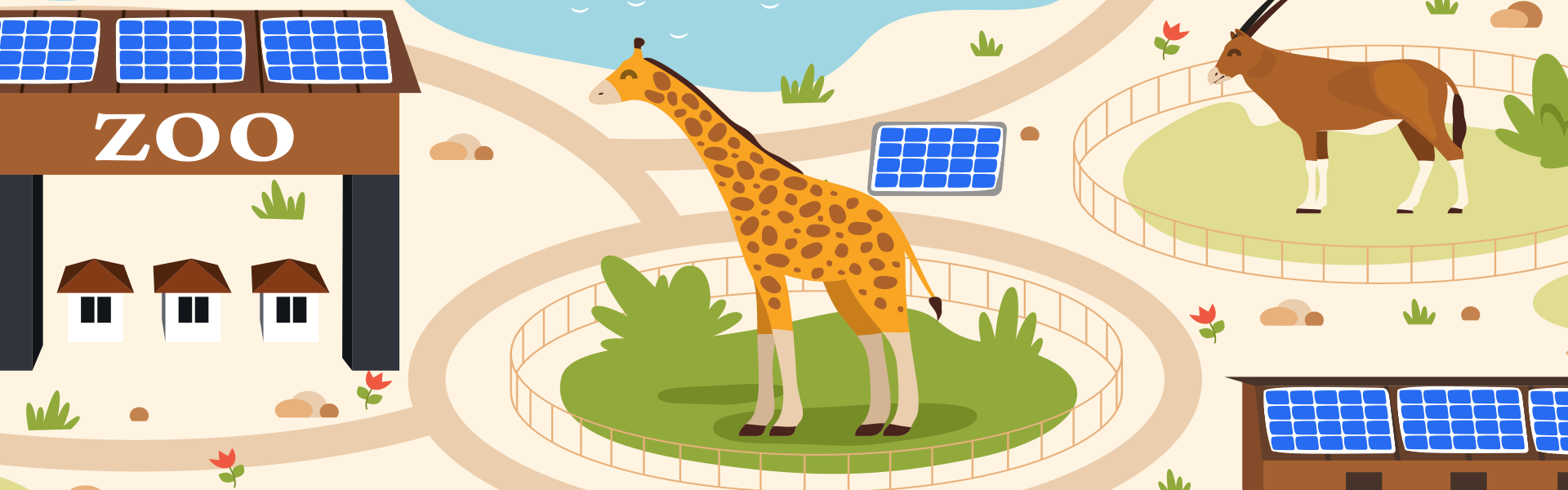 6 impressive solar projects in zoos across the world