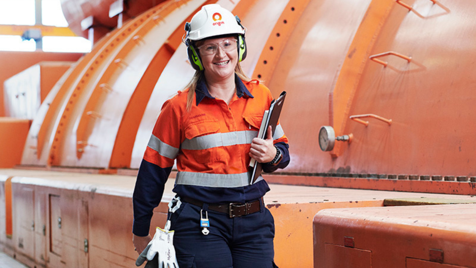 Charmaine Bretherton, putting a focus on safety.